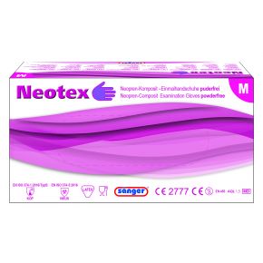 "Neotex" | Sänger-Neopren-Einmalhandschuhe