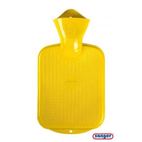0,8 Liter Sänger FSC Gummi-Wärmflasche, gelb