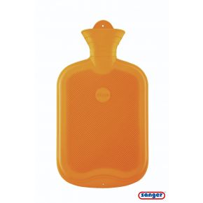 2,0 Liter Gummi-Wärmflasche, gelb