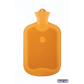 2,0 Liter Sänger FSC Gummi-Wärmflasche, gelb