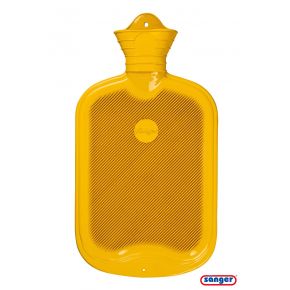 2,0 Liter Sänger FSC Gummi-Wärmflasche, gelb