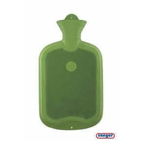2,0 Liter Gummi-Wärmflasche, apfelgrün