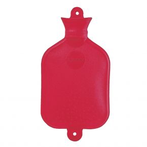 1,5 Liter Wärmflasche, rot - 37,5 x 19,5 cm